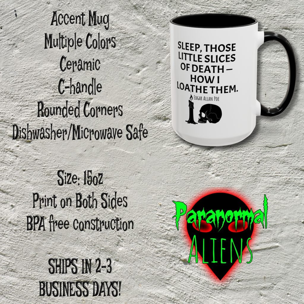Edgar Allan Poe Quote Mug, 15oz Ceramic, Dishwasher Safe, Gothic Decor, Horror Lover Gift, Halloween Mug, Goth Gift, Poe Accent Mug - Image 5